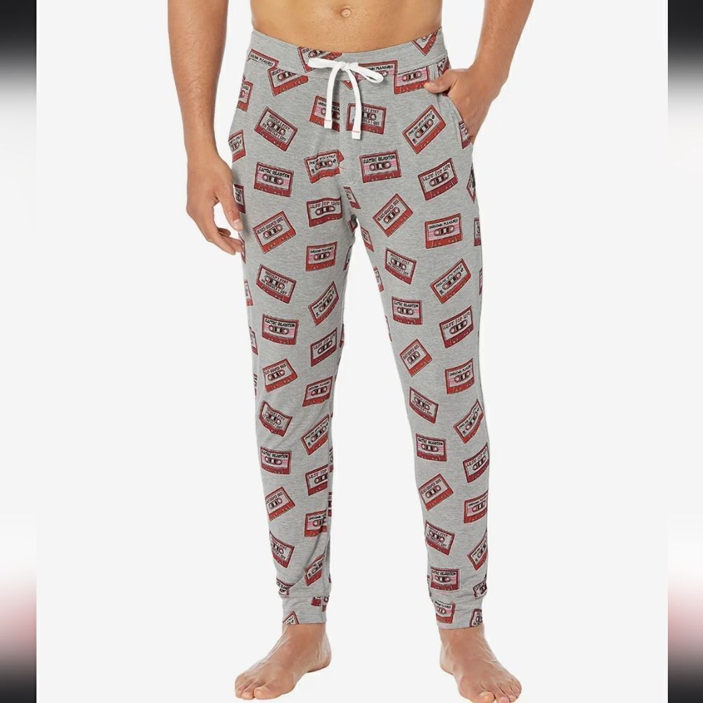 Saxx Men'sS Lust For Life Snooze jogger Grey Snooze Pull on Pants Size Small